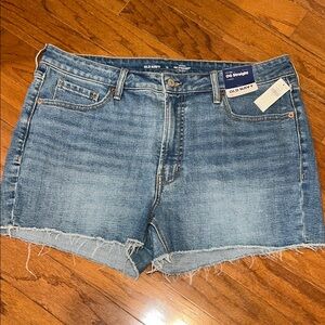 NWT! Old Navy OG Straight High Rise Shorts Size 16